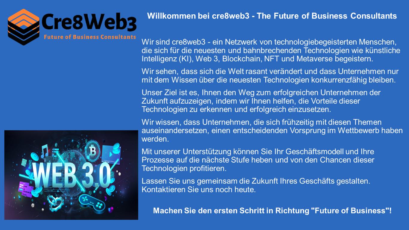 Cre8Web3 - Darstellung - 2023-2